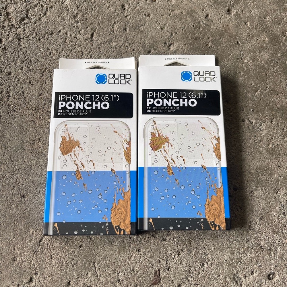 2 quad lock ponchos